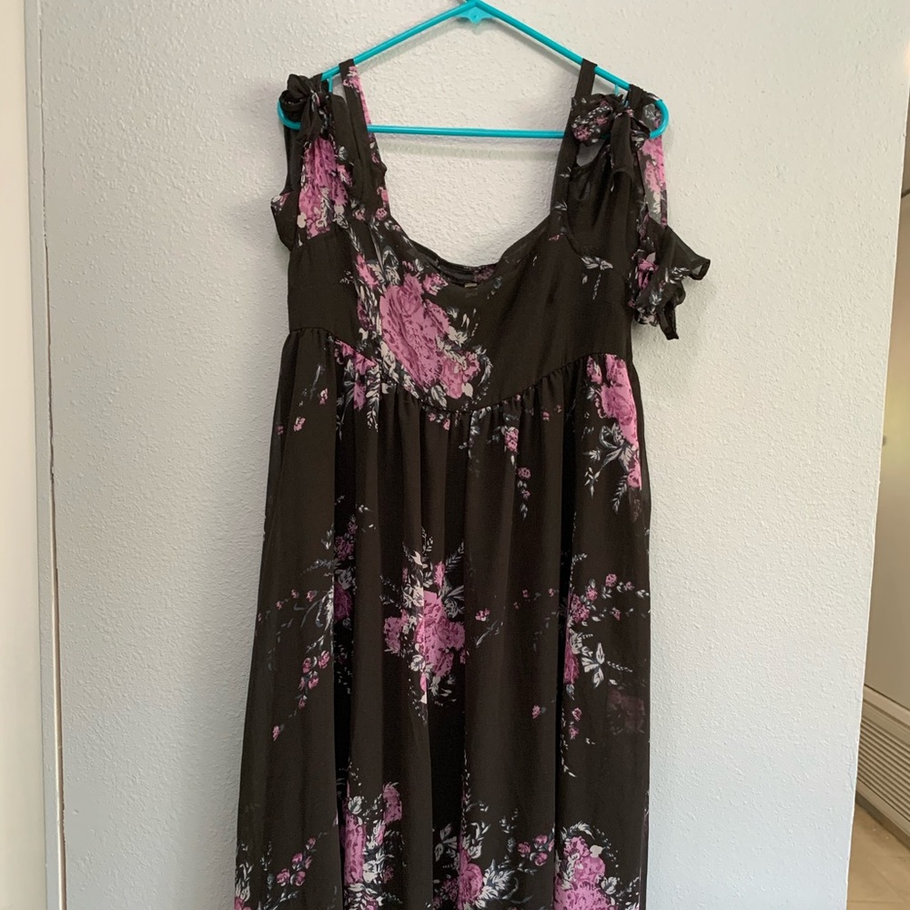 Free People Arm Tie Dress